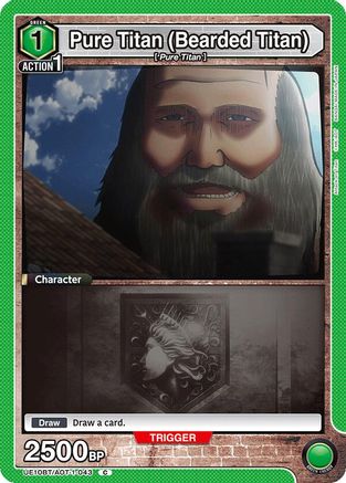 Image of Pure Titan (Bearded Titan) (UE10BT/AOT-1-043) - UE10BT Attack on Titan
