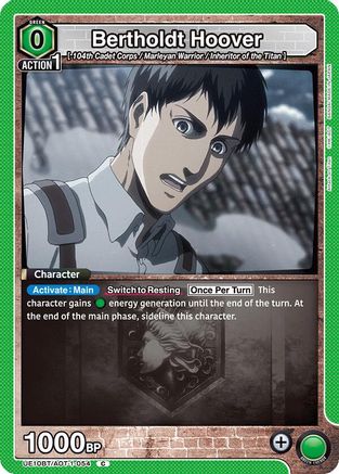 Image of Bertholdt Hoover (054) (UE10BT/AOT-1-054) - UE10BT Attack on Titan