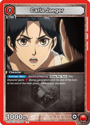 Image of Carla Jaeger (UE10BT/AOT-1-068) - UE10BT Attack on Titan