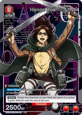 Image of Hange Zoe (069) (R*) (UE10BT/AOT-1-069) - UE10BT Attack on Titan Foil