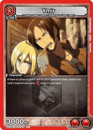 Image of Ymir (074) (UE10BT/AOT-1-074) - UE10BT Attack on Titan
