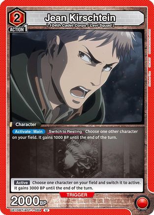 Image of Jean Kirschtein (084) (UE10BT/AOT-1-084) - UE10BT Attack on Titan