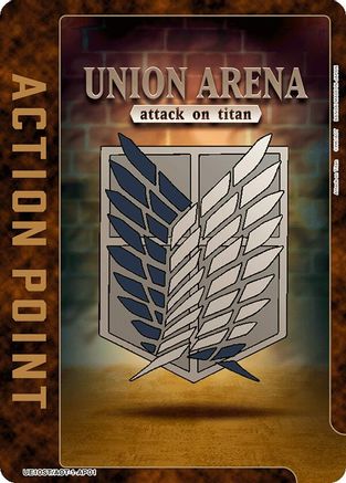Image of Action Point Card (AP01) (UE10ST/AOT-1-AP01) - UE10ST Attack on Titan Starter Deck Foil