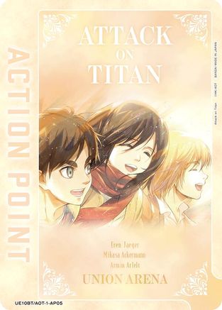 Image of Action Point Card (AP05) (UE10BT/AOT-1-AP05) - UE10BT Attack on Titan