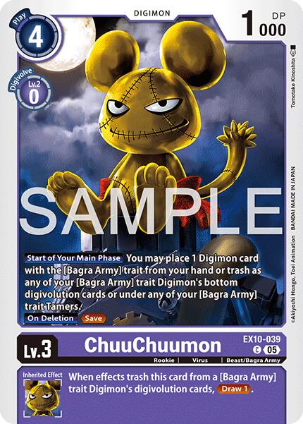 Image of ChuuChuumon [EX10-039] [Sinister Order]