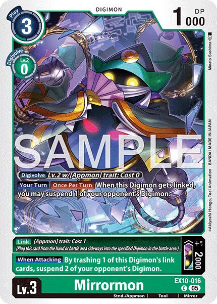 Image of Mirrormon [EX10-016] [Sinister Order]