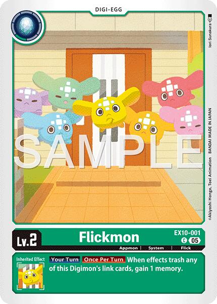 Image of Flickmon [EX10-001] [Sinister Order]