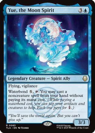 Image of Yue, the Moon Spirit [Avatar: The Last Airbender]