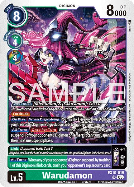Image of Warudamon [EX10-019] [Sinister Order]