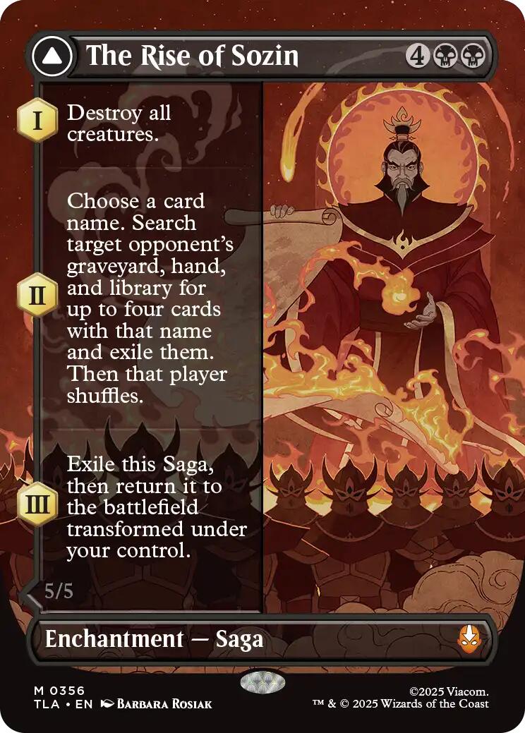 Image of The Rise of Sozin (Borderless) [Avatar: The Last Airbender]
