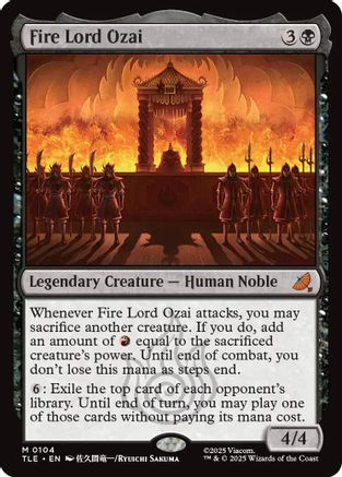 Image of Fire Lord Ozai [Avatar: The Last Airbender: Eternal-Legal]