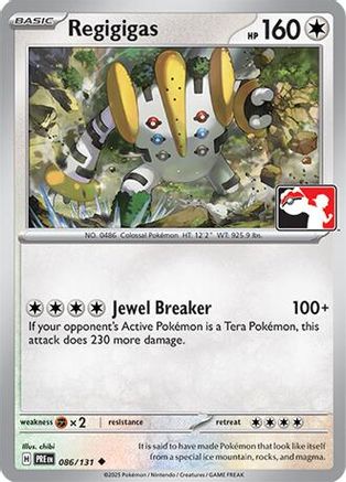 Image of Regigigas (086/131) [Prize Pack Series Seven]