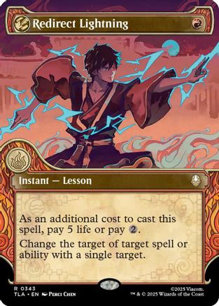Image of Redirect Lightning (Showcase) [Avatar: The Last Airbender]