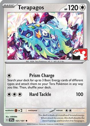 Image of Terapagos (161/191) [Prize Pack Series Seven]