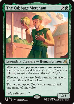 Image of The Cabbage Merchant [Avatar: The Last Airbender: Eternal-Legal]
