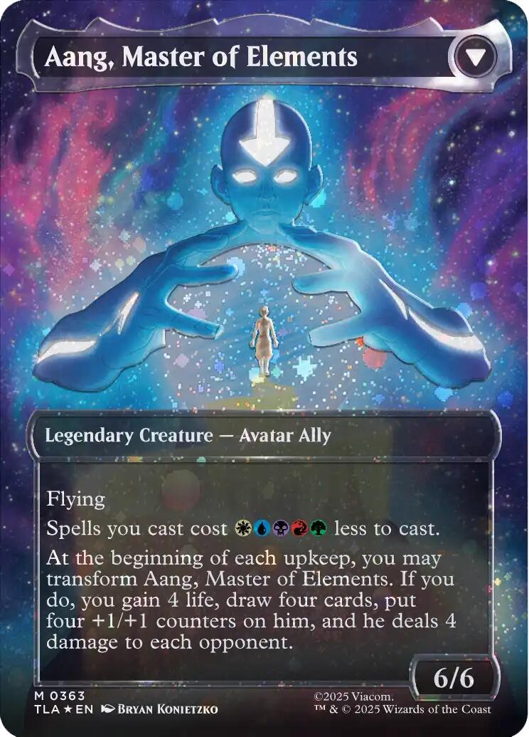 Image of Avatar Aang (Raised Foil) [Avatar: The Last Airbender]