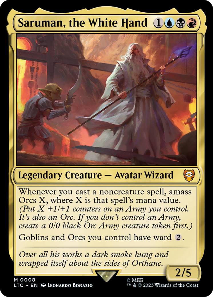 Image of Saruman, the White Hand [The Lord of the Rings: Tales of Middle-Earth Commander]