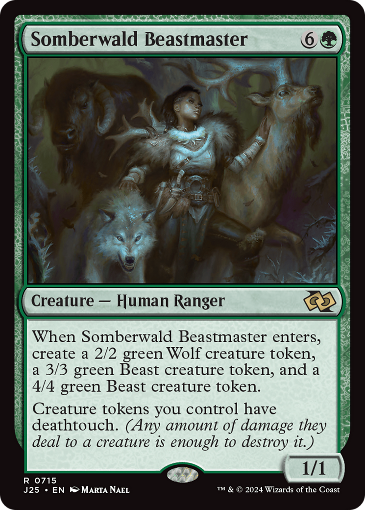 Image of Somberwald Beastmaster [Foundations Jumpstart]