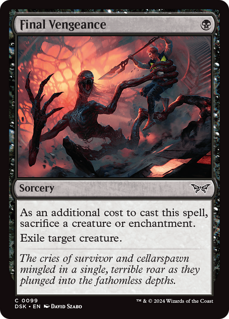 Image of Final Vengeance [Duskmourn: House of Horror]
