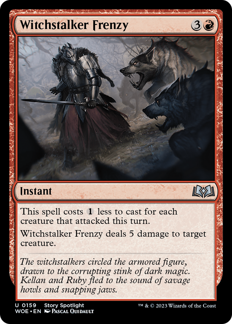 Image of Witchstalker Frenzy [Wilds of Eldraine]