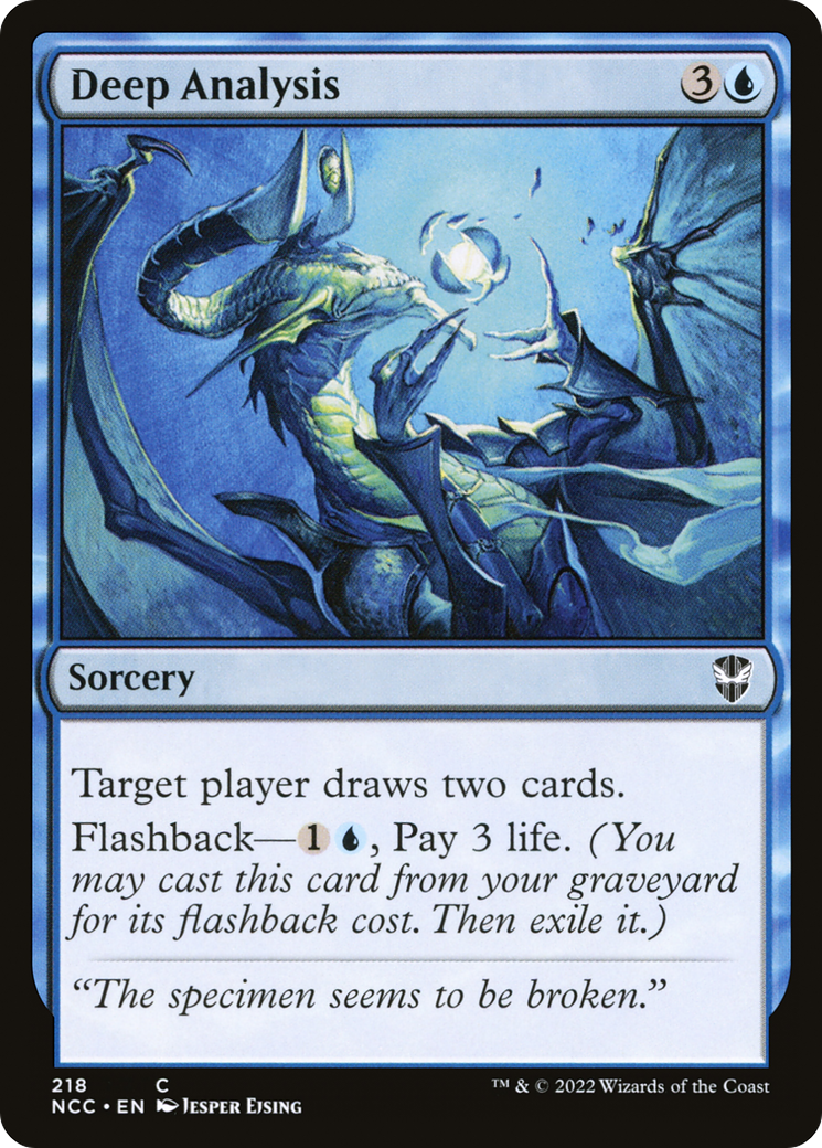 Image of Deep Analysis [Streets of New Capenna Commander]