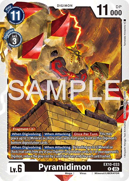 Image of Pyramidimon [EX10-033] [Sinister Order]