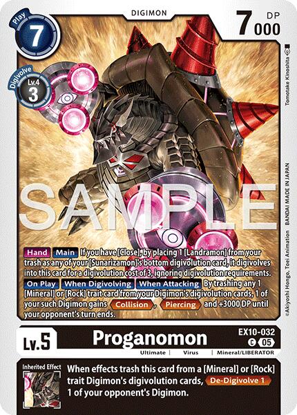 Image of Proganomon [EX10-032] [Sinister Order]