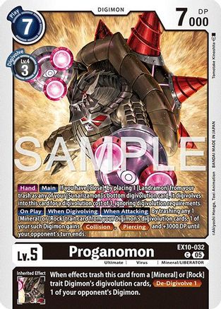 Image of Proganomon [EX10-032] [Sinister Order]