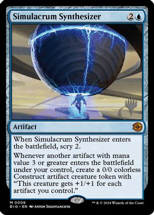 Image of Simulacrum Synthesizer (Promo Pack) [Edge of Eternities Promo Pack]