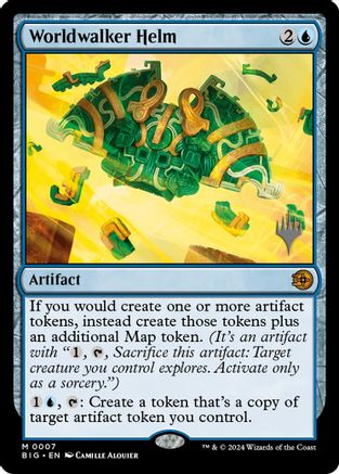 Image of Worldwalker Helm (Promo Pack) [Edge of Eternities Promo Pack]