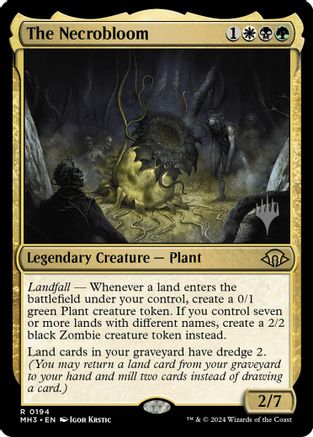 Image of The Necrobloom (Promo Pack) [Edge of Eternities Promo Pack]