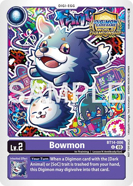 Image of Bowmon [BT14-006] (Regionals 25-26 Season 2 Participant) [Blast Ace]
