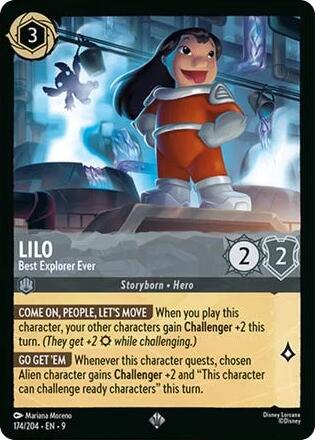 Image of Lilo - Best Explorer Ever (174/204) [Fabled]