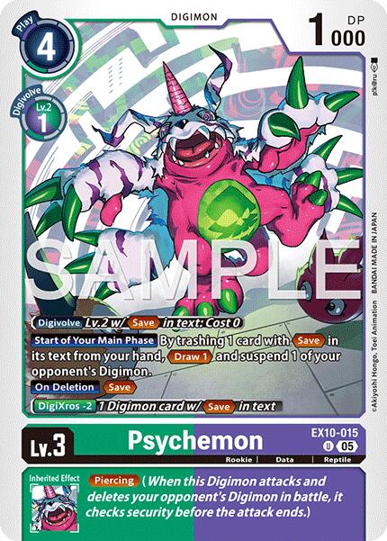 Image of Psychemon [EX10-015] [Sinister Order]
