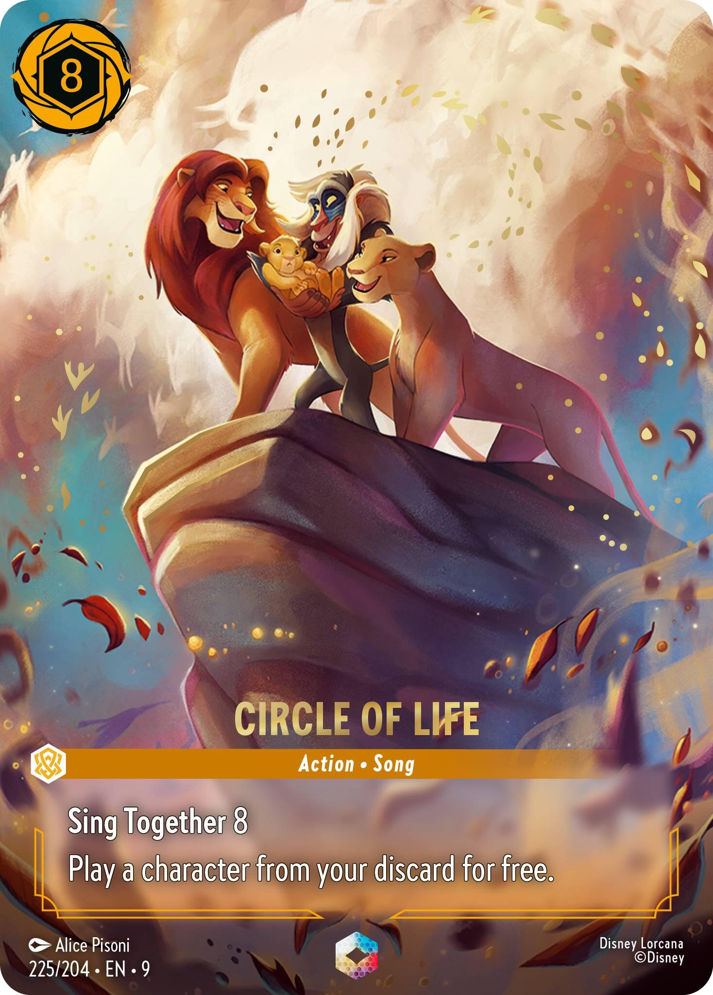 Image of Circle of Life (Enchanted) (225/204) [Fabled]