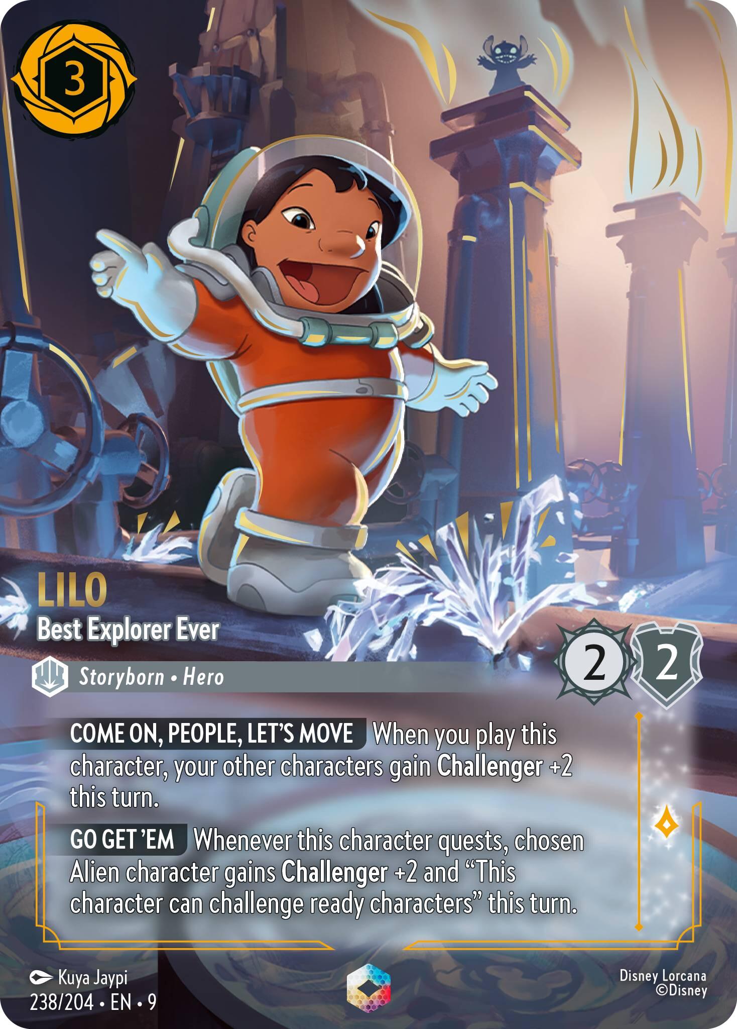 Image of Lilo - Best Explorer Ever (Enchanted) (238/204) [Fabled]