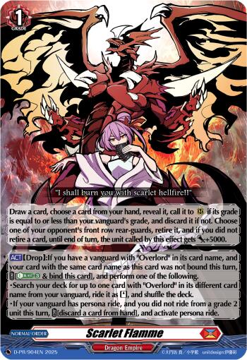 Image of Scarlet Flamme (D-PR-904EN) [Dragonsoul Resonance]