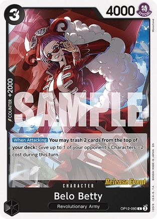 Image of Belo Betty [Legacy of the Master Release Event Cards]