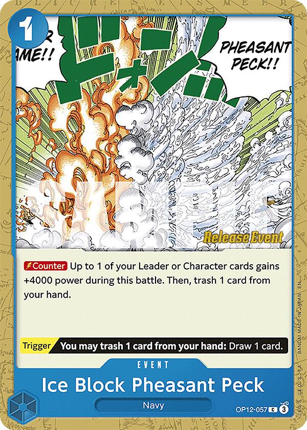 Image of Ice Block Pheasant Peck [Legacy of the Master Release Event Cards]