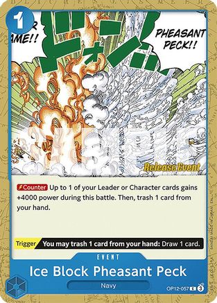 Image of Ice Block Pheasant Peck [Legacy of the Master Release Event Cards]