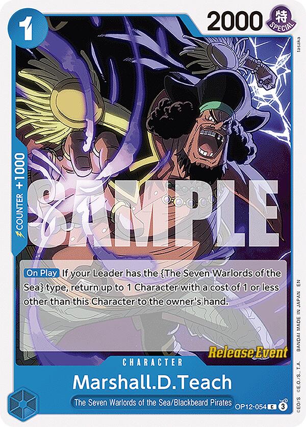 Image of Marshall.D.Teach [Legacy of the Master Release Event Cards]