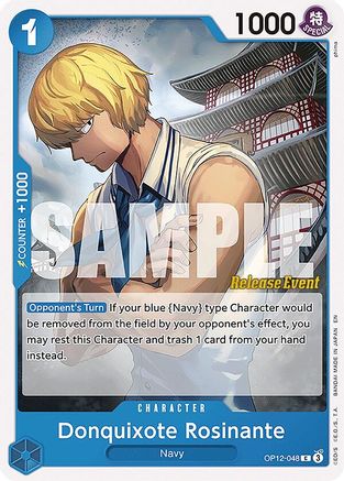 Image of Donquixote Rosinante [Legacy of the Master Release Event Cards]