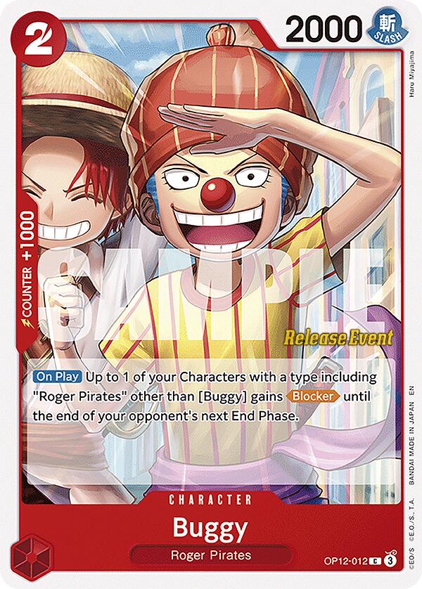 Image of Buggy [Legacy of the Master Release Event Cards]