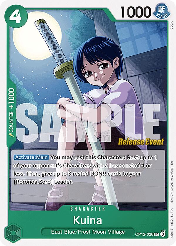 Image of Kuina [Legacy of the Master Release Event Cards]
