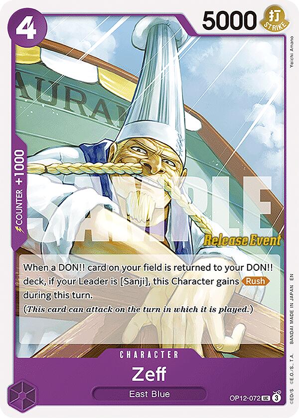 Image of Zeff [Legacy of the Master Release Event Cards]