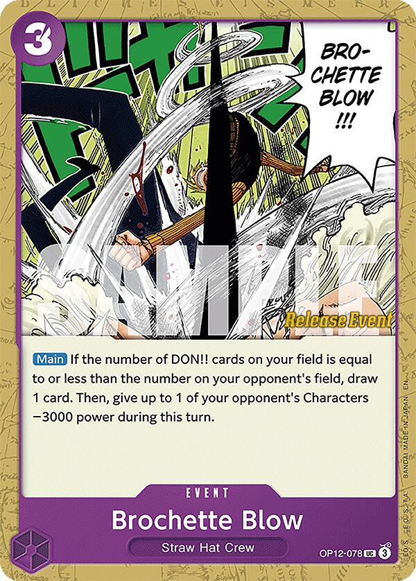 Image of Brochette Blow [Legacy of the Master Release Event Cards]