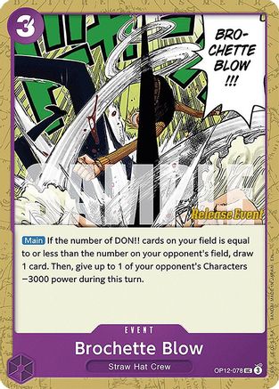 Image of Brochette Blow [Legacy of the Master Release Event Cards]