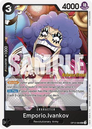 Image of Emporio.Ivankov [Legacy of the Master Release Event Cards]