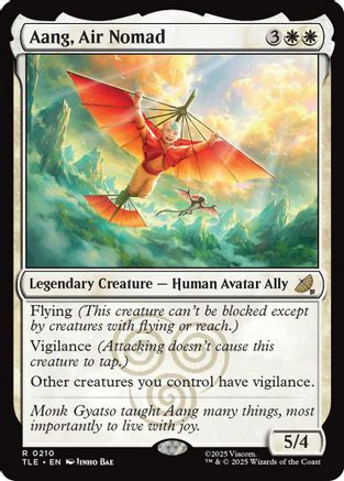 Image of Aang, Air Nomad (0210) [Avatar: The Last Airbender: Eternal-Legal]