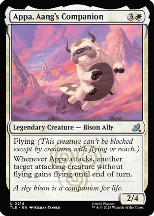 Image of Appa, Aang's Companion [Avatar: The Last Airbender: Eternal-Legal]